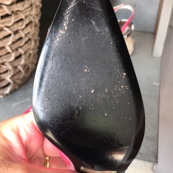 Dolce &Gabbana sling back leather and patent 31/2 - Picture 2 of 8